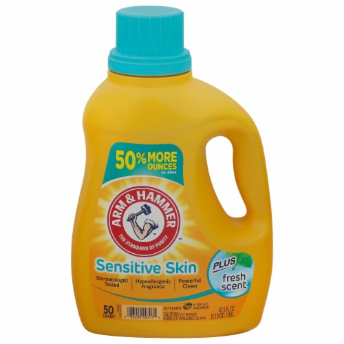 Arm & Hammer™ Fresh Scent Sensitive Skin Liquid Laundry Detergent Perspective: front