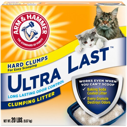 Arm & Hammer Ultra Last Clumping Litter Perspective: front