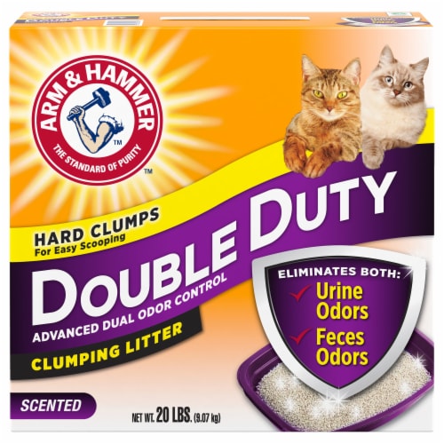 Arm & Hammer™ Double Duty Scented Clumping Cat Litter Perspective: front
