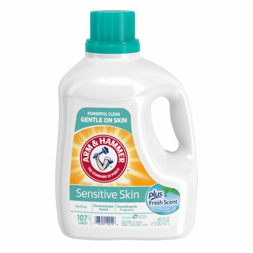 Arm & Hammer™ Fresh Scent Sensitive Skin Liquid Laundry Detergent Perspective: front
