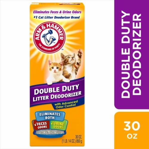 Arm Hammer Double Duty Cat Litter Deodorizer with Advanced Odor