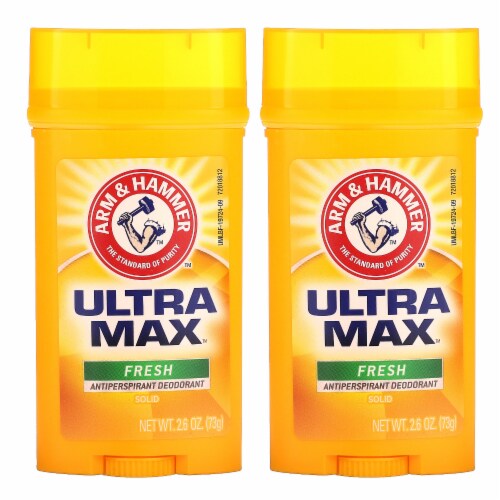 A&h Ultra Max Twin Pack Fresh Scent 2.6oz Perspective: front