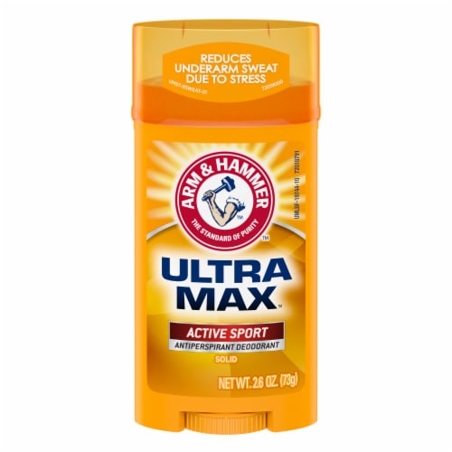 Arm & Hammer™ Ultra Max™ Active Sport Solid Antiperspirant Deodorant Perspective: front