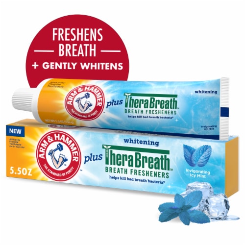 Arm & Hammer™ Plus TheraBreath™ Breath Fresheners Perspective: front
