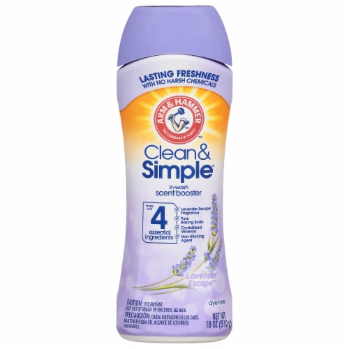 Arm & Hammer Clean & Simple Lush Lavender In-Wash Scent Booster Perspective: front