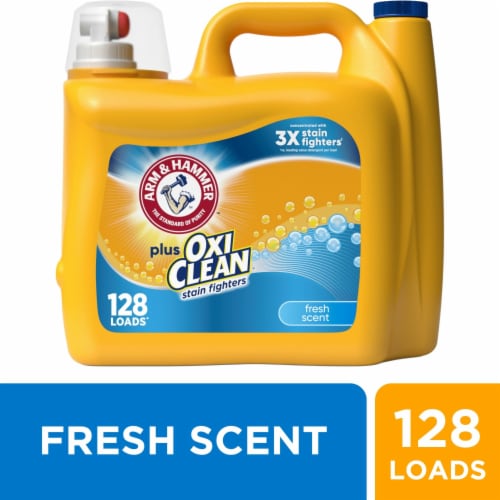 Arm & Hammer™ Fresh Scent Plus Oxi Clean™ Liquid Laundry Detergent Perspective: front