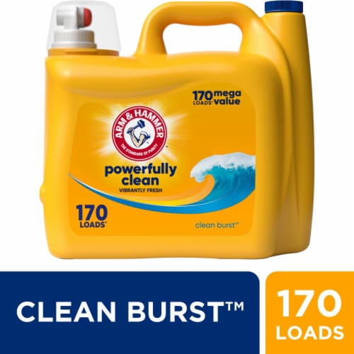 Arm & Hammer™ Mega Value Clean Burst™ Laundry Detergent Perspective: front