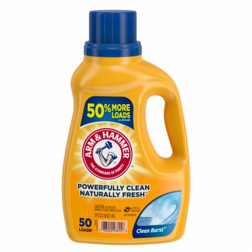 Arm & Hammer™ Clean Burst Liquid Laundry Detergent Perspective: front
