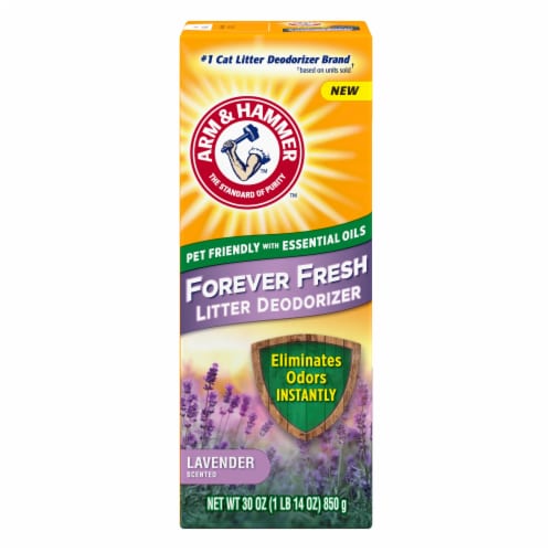 Arm & Hammer Forever Fresh Lavender Cat Litter Deodorizer Perspective: front
