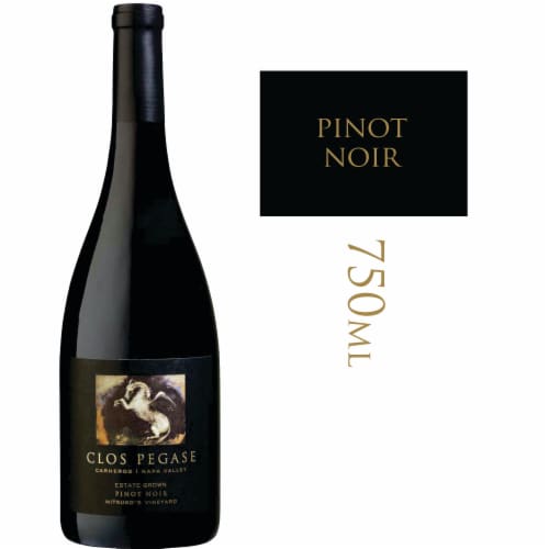 Clos Pegase Pinot Noir Mitsuko's Vineyard Red Wine Perspective: front