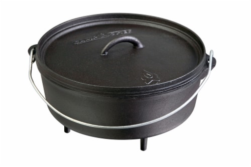Camp Chef Cast Iron Classic Standard Dutch Oven Perspective: front