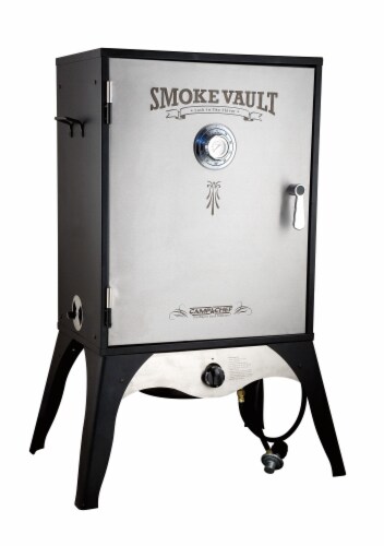 Camp Chef Propane Wood Chunk Smoker with Water Tray Perspective: front