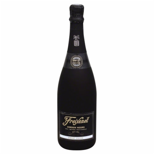 Freixenet Cordon Negro Sweet Cuvee Sparkling Wine Perspective: front