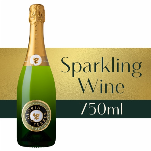 Gloria Ferrer Sonoma Brut Champagne California Sparkling Wine Perspective: front