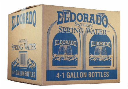 Eldorado® Natural Spring Water Perspective: front