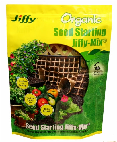 Jiffy® Organic Seed Starting Jiffy-Mix® Perspective: front
