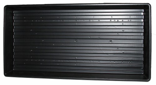 Ferry-Morse Plastic Plant Tray - Black Perspective: front
