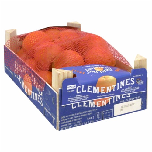 Seedless Clementine Box Perspective: front