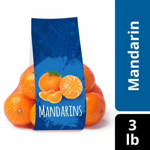 Seedless Mandarin Clementine Oranges in 3lb Bag Perspective: front