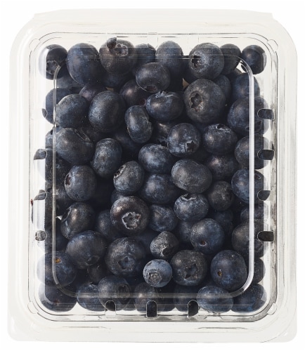 Fresh Blueberries Perspective: front