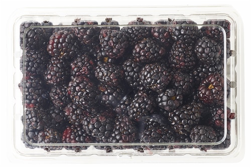 Fresh Blackberries Perspective: front