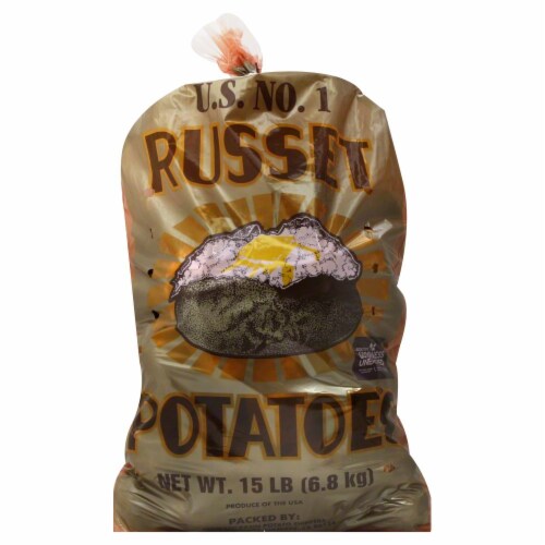 Potatoes - Russet Perspective: front