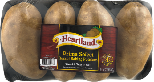 Heartland™ Prime Select Russet Baking Potatoes Pack Perspective: front