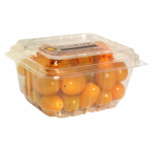 Yellow Grape Tomatoes Perspective: front