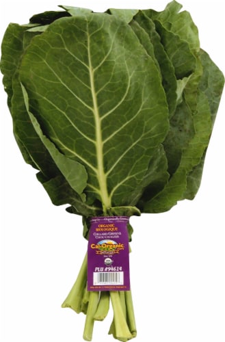 Organic Collard Greens Perspective: front
