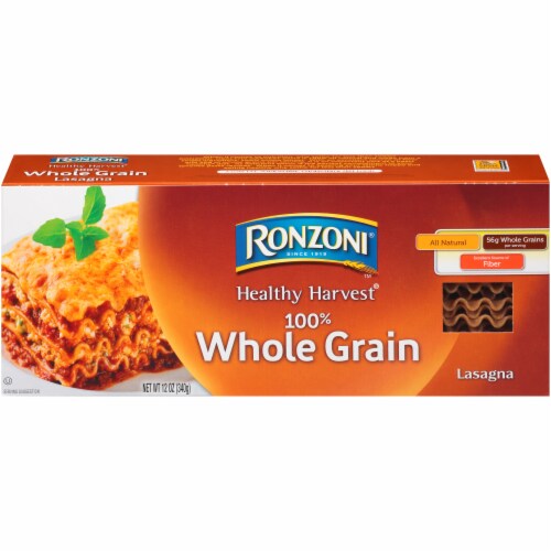 Ronzoni® Healthy Harvest® Whole Grain Lasagna Perspective: front