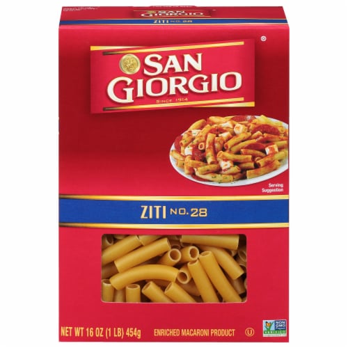 San Giorgio Ziti Pasta Perspective: front