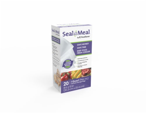 FoodSaver® Seal a Meal Quart Vacuum Storage Bags, 20 pk - QFC