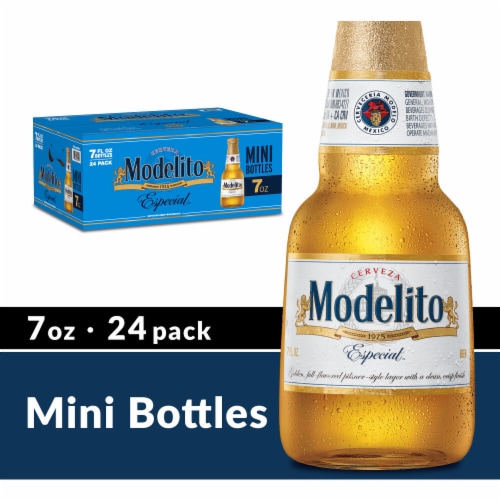 Modelo Especial Modelito Lager Mexican Beer Perspective: front