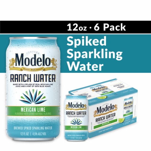Modelo Ranch Water Hard Seltzer 6 Cans Perspective: front