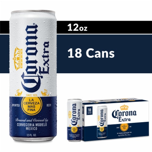 Corona Extra Lager Mexican Beer Perspective: front