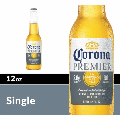 Corona Premier Mexican Lager Light Beer, 12 oz - Food 4 Less