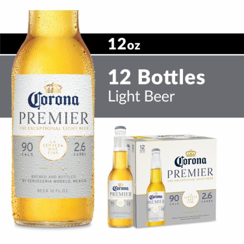 Corona Premier Mexican Lager Import Lower Calorie* Light Beer