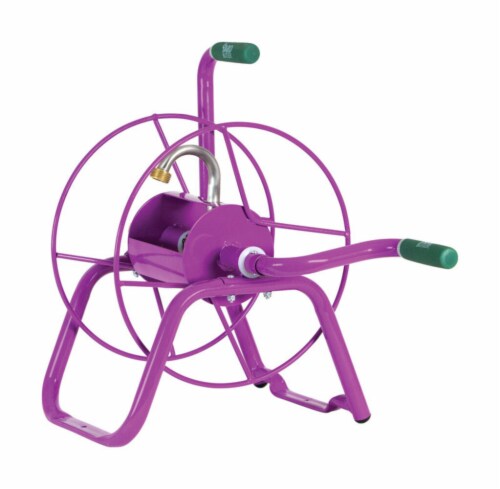 Yard Butler 75 ft. Free Standing Purple Hose Reel - Total Qty: 1, Count of:  1 - Food 4 Less