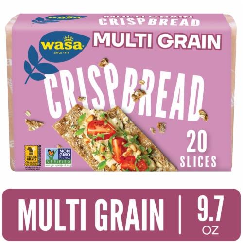 Wasa Crispbread Multigrain Crackers Perspective: front