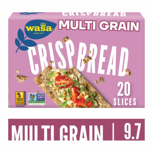 Wasa Crispbread Multigrain Crackers Perspective: front