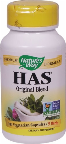 Nature's Way HAS® Original Blend Capsules Perspective: front