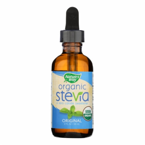 Nature's Way Organic Vanilla Stevia Perspective: front
