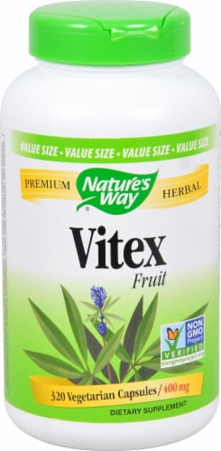 Nature's Way Vitex Fruit 400 mg Perspective: front