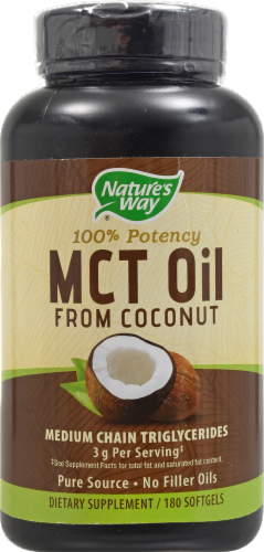 Nature's Way 100% Potency Organic MCT Oil, 16 fl oz