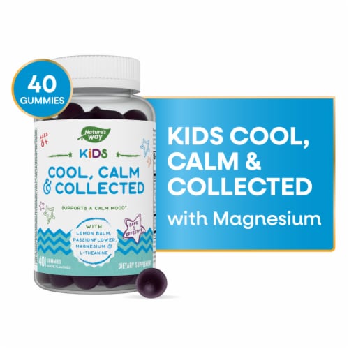 Nature's Way Kids Cool, Calm & Collected Gummies Perspective: front