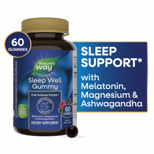 Nature's Way® Sleep Well Gummy Vitamins Perspective: front