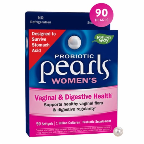 Nature's Way® Women's Probiotic Pearls® Perspective: front