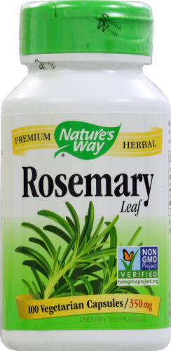 Nature's Way Rosemary Leaves Capsules 350mg Perspective: front