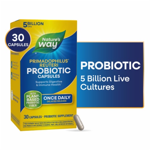 Nature's Way® Primadophilus® Reuteri Probiotic Capsules Perspective: front