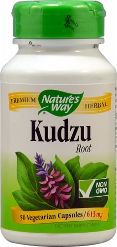 Nature's Way Kudzu Root Capsules 613mg Perspective: front